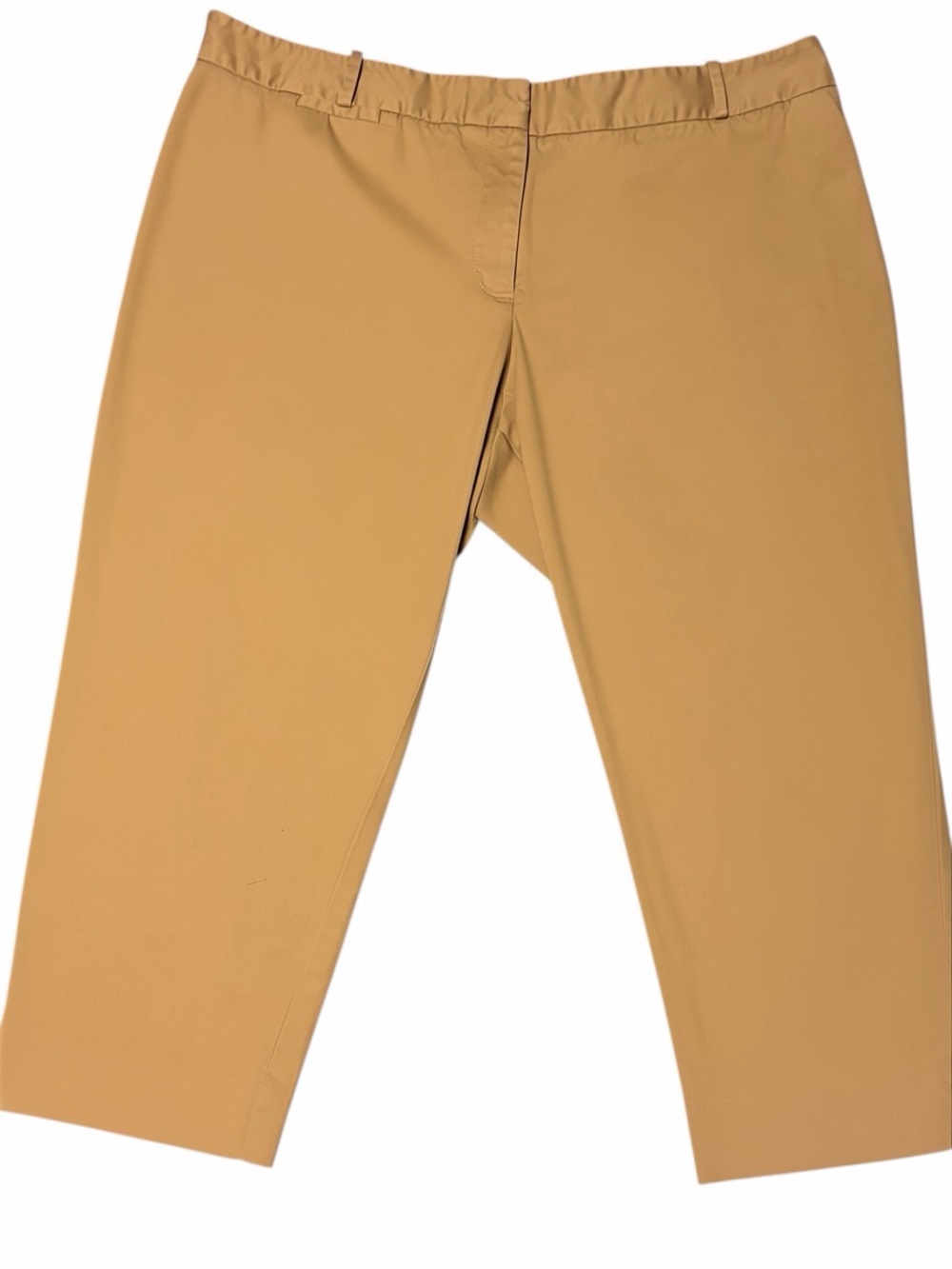 Talbots Women’s Chinos Capris in Camel Tan